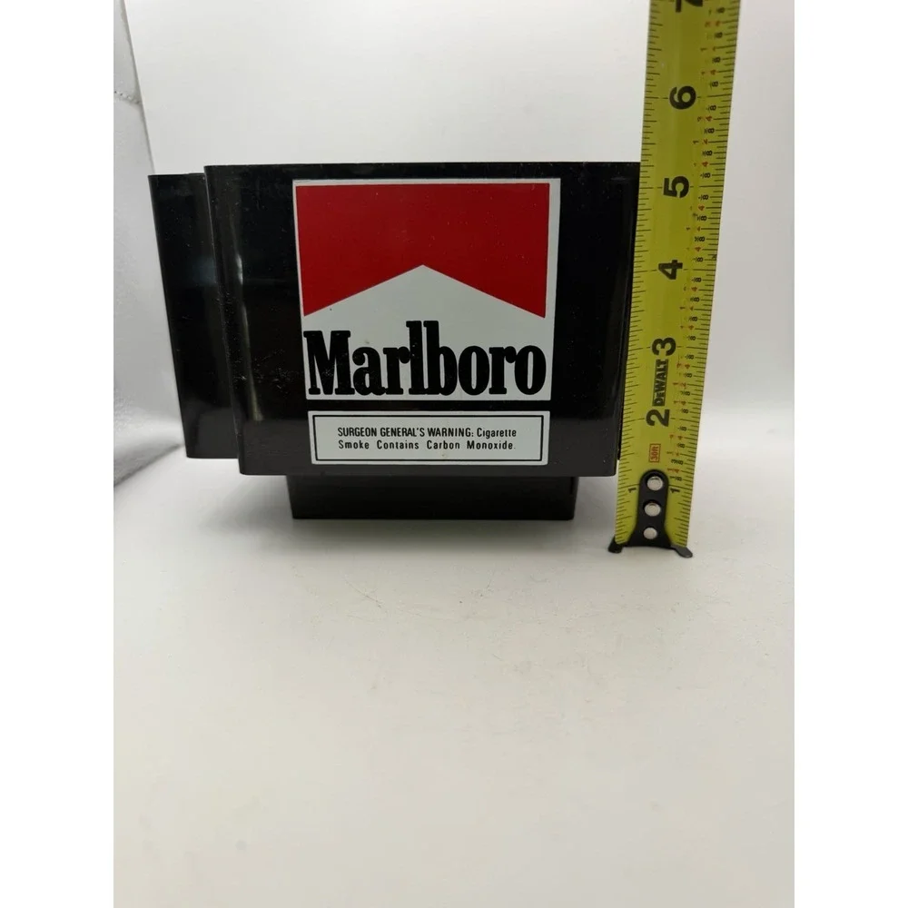 Vintage Marlboro Restaurant Bar Cigarette Pack Caddy Counter Display Holder